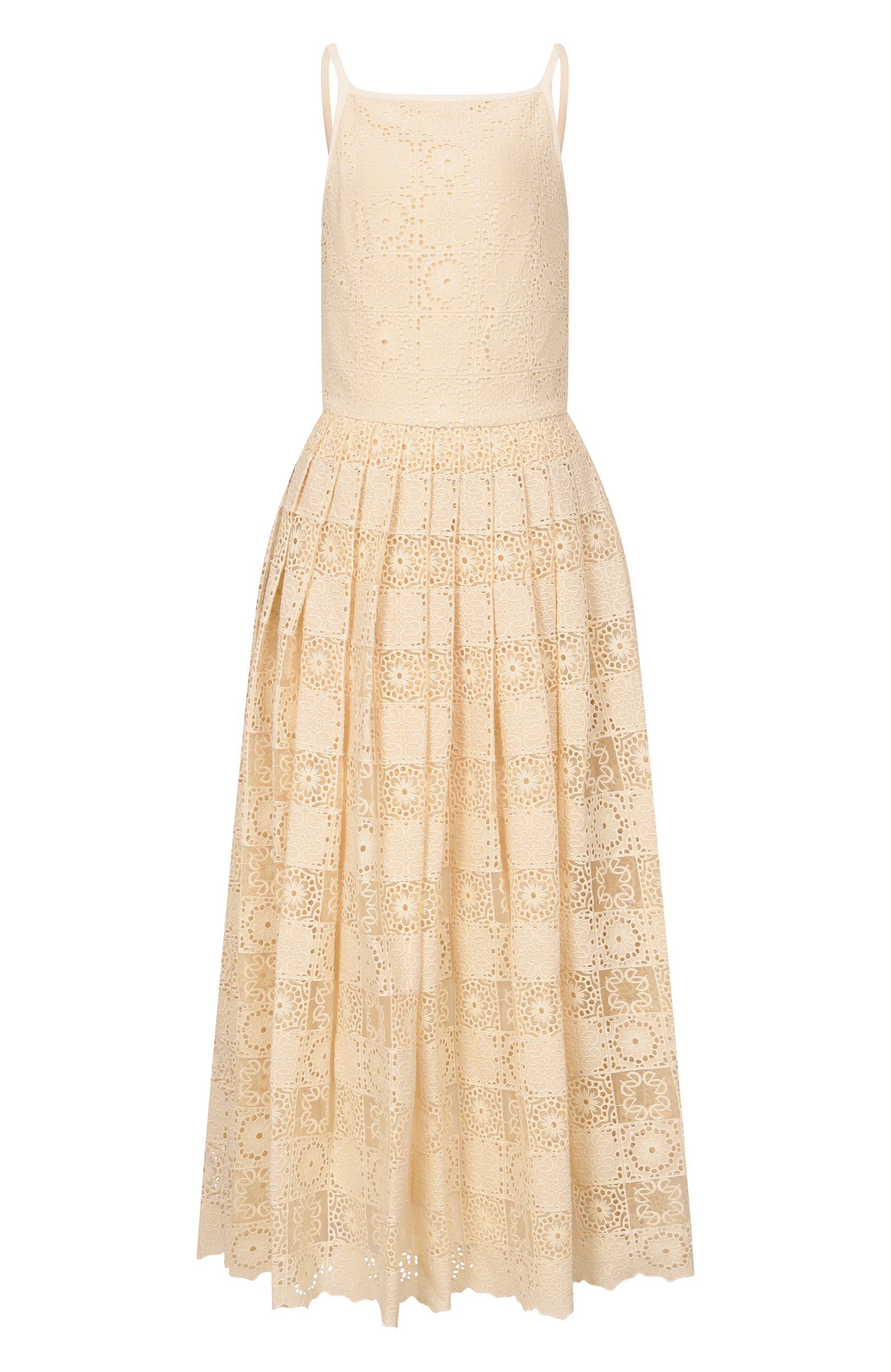 Платье из шелка и хлопка ELIE SAAB, арт. D1125NBC26/C0E15, фото 1