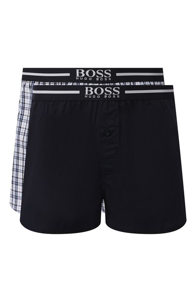 Комплект из двух хлопковых боксеров свободного кроя BOSS, арт. 50388953, фото 1