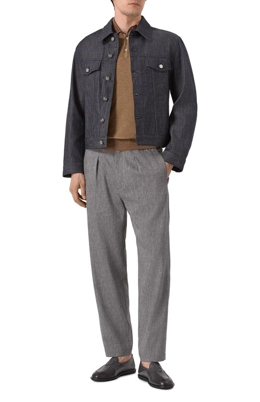 Джинсовая куртка Zilli JPKB01M012522004R_68 Серый  JPKB01M012522004R_68 Фото 2