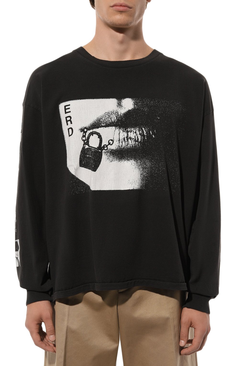 Хлопковый лонгслив ENFANTS RICHES DEPRIMES, арт. 010-765, фото 3