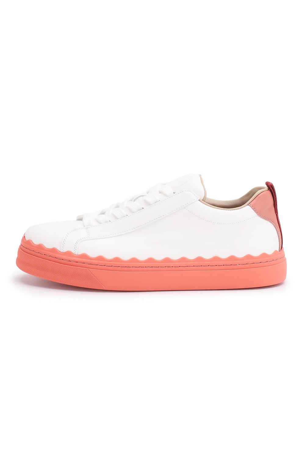 Кожаные кеды lauren CHLOÉ, арт. CHC20U108M1, фото 3