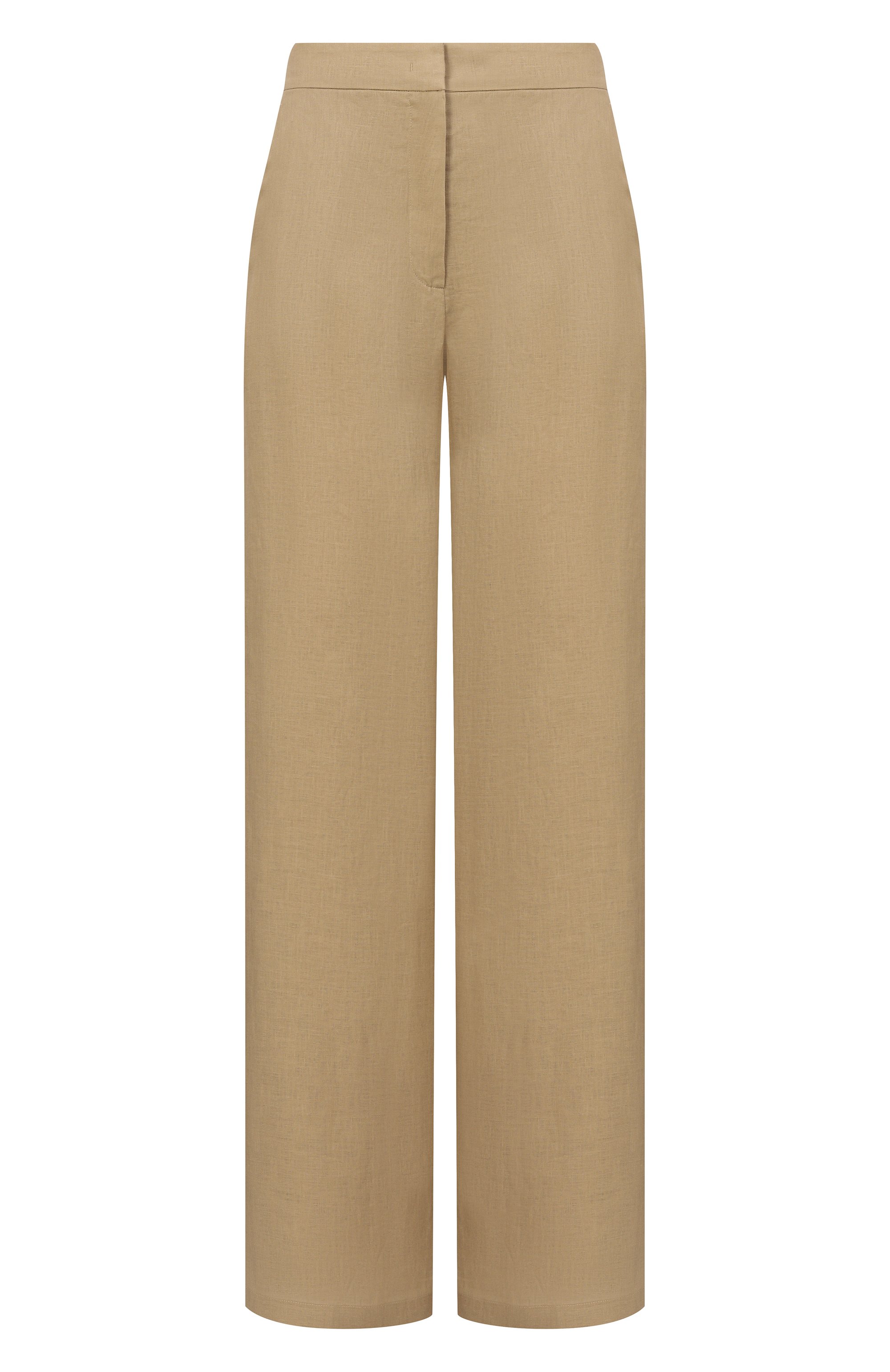 Льняные брюки MAX MARA STUDIO, арт. MSTTAPI0CA, фото 1