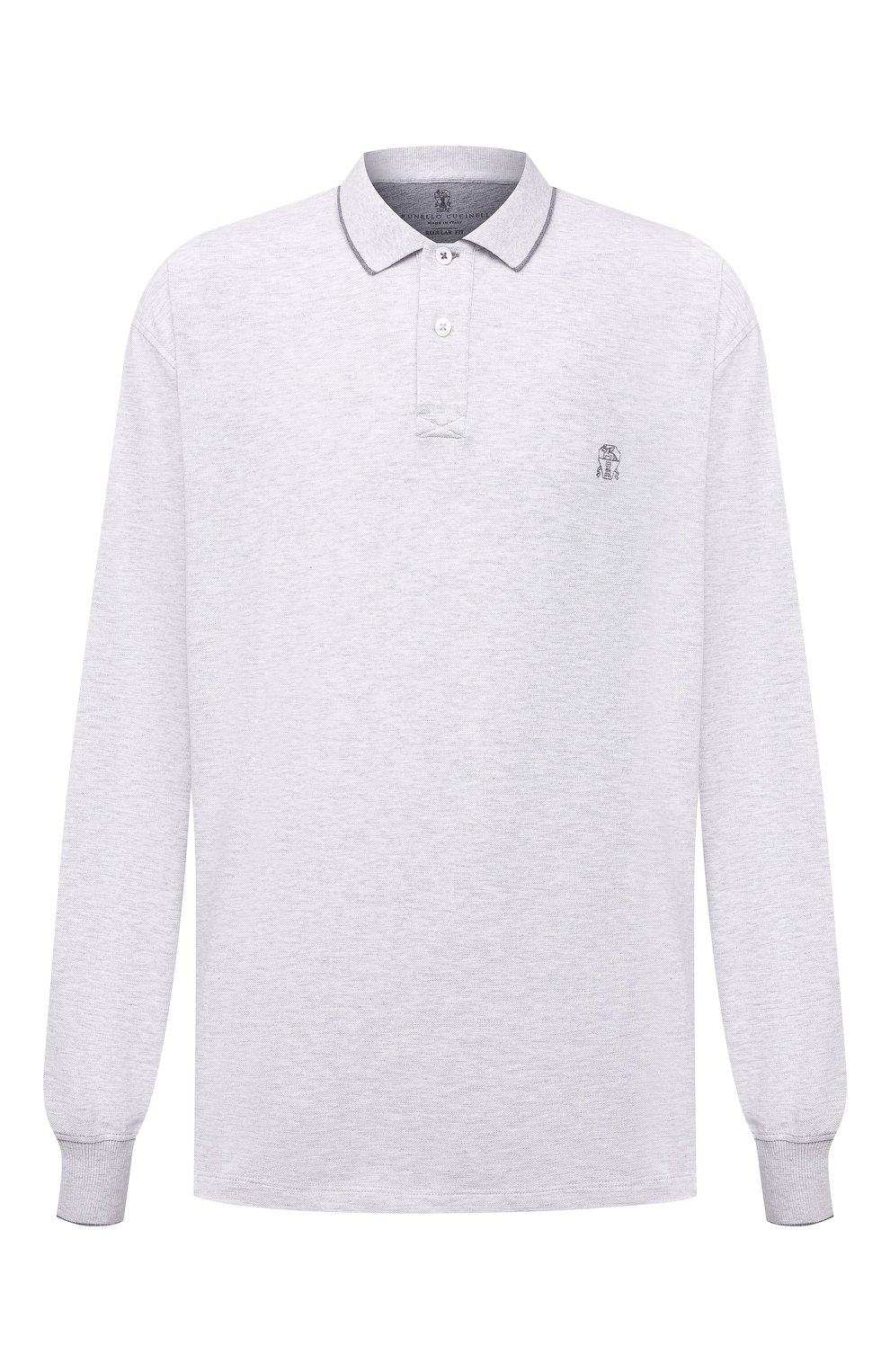 Хлопковое поло BRUNELLO CUCINELLI, арт. M0T739769W, фото 1