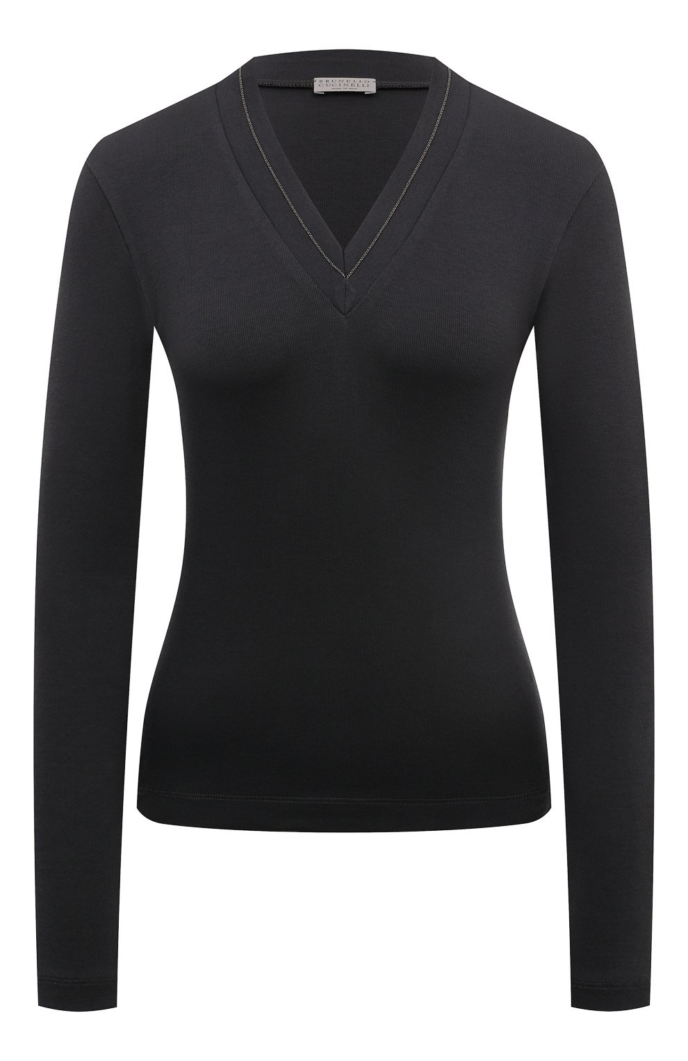 Хлопковый пуловер BRUNELLO CUCINELLI, арт. M0TC8EL512, фото 1