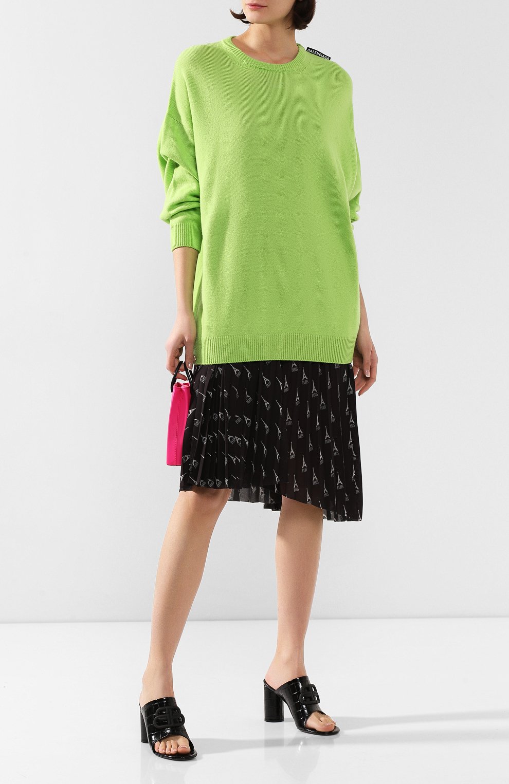 Кашемировый свитер BALENCIAGA, арт. 595116/T4099, фото 2