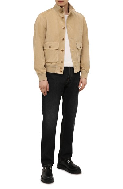 Замшевый бомбер RALPH LAUREN, арт. 790824822, фото 2