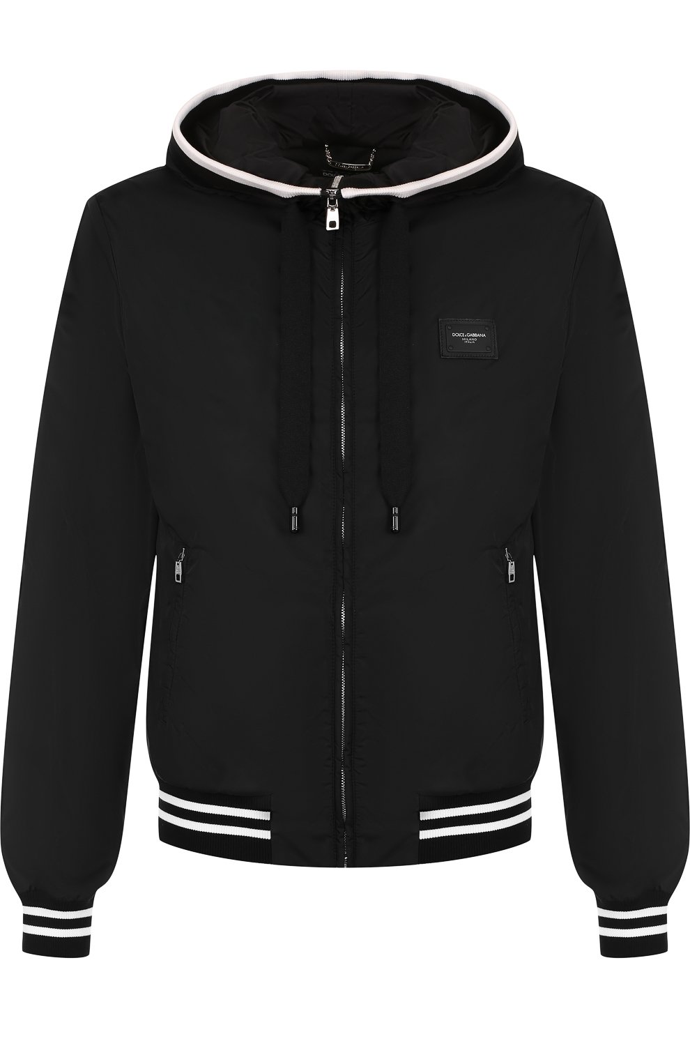 Бомбер на молнии с капюшоном DOLCE & GABBANA, арт. G9LH0T/FUMQG, фото 1