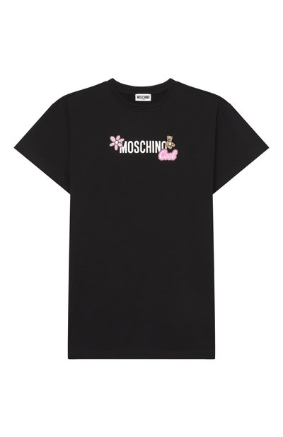 Хлопковое платье MOSCHINO, арт. HEV0GL/LDA25_001