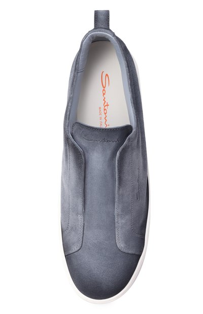 Замшевые кеды cleanic SANTONI, арт. MBCG21995BARTGEL, фото 5