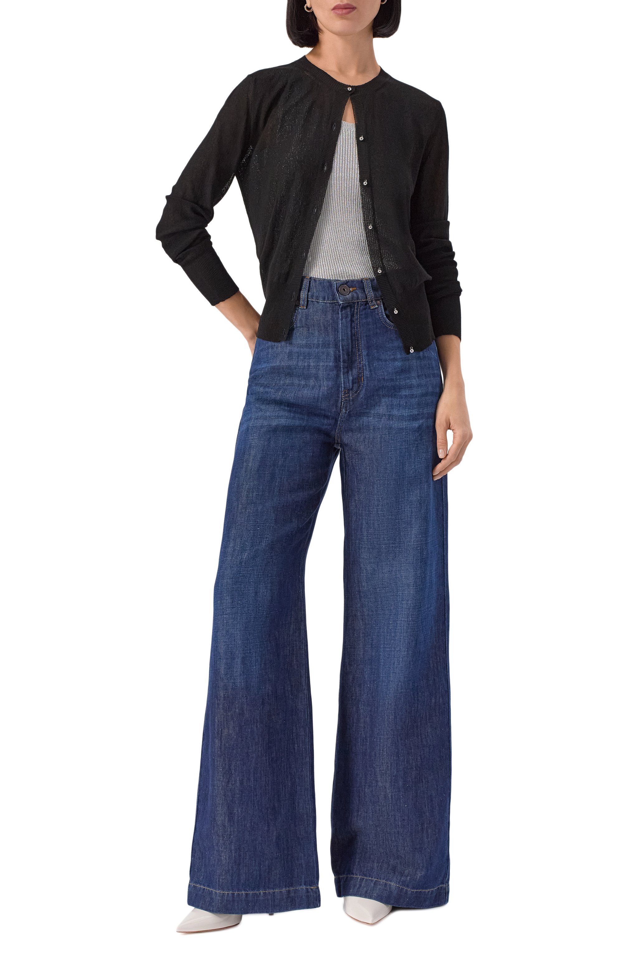 Кардиган из вискозы MAX MARA STUDIO, арт. C0RINT0, фото 2