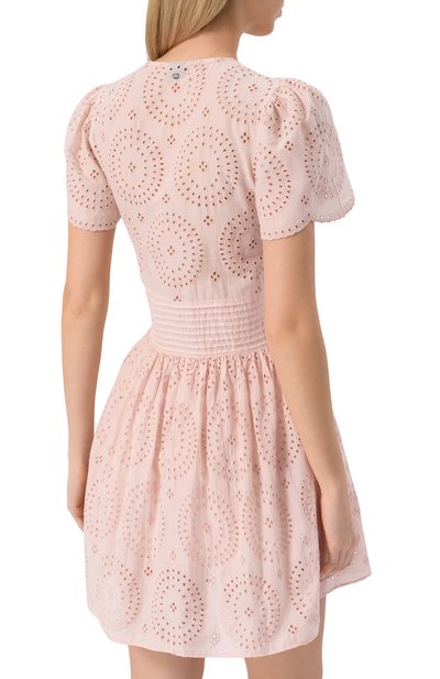 Хлопковое платье BOSS ORANGE розового цвета по цене 29850 руб., арт. 50538362, фото 4 Хлопковое платье BOSS ORANGE, арт. 50538362, фото 4