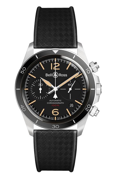 Мужские часы vintage br v2-94 steel heritage BELL AND ROSS, арт. BRV294-HER-ST/SRB