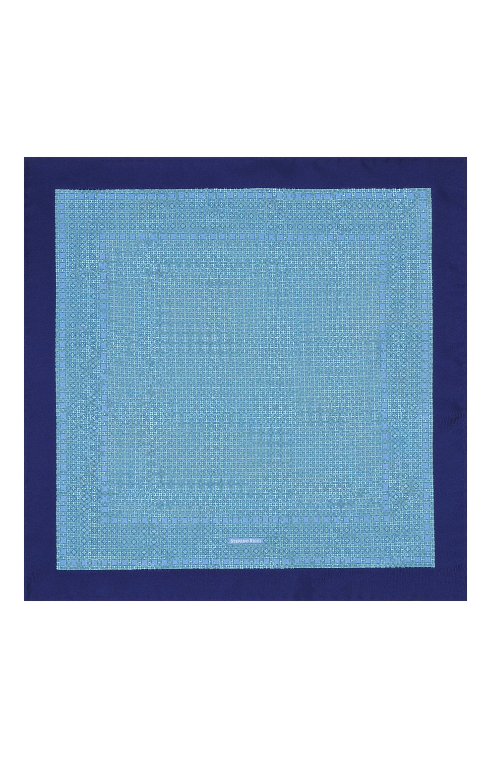 Комплект из галстука и платка STEFANO RICCI голубого цвета по цене 49650 руб., арт. DH/53102, фото 7 Комплект из галстука и платка STEFANO RICCI, арт. DH/53102, фото 7