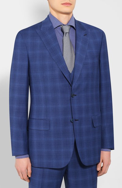 Шерстяной костюм-тройка BRIONI, арт. RSH218/P9A1E/PLAT0NE/G, фото 2