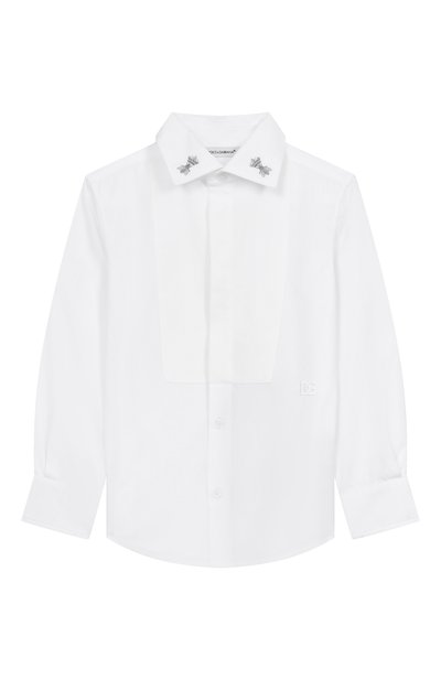 Хлопковая рубашка DOLCE & GABBANA, арт. L44S63/FU5HW