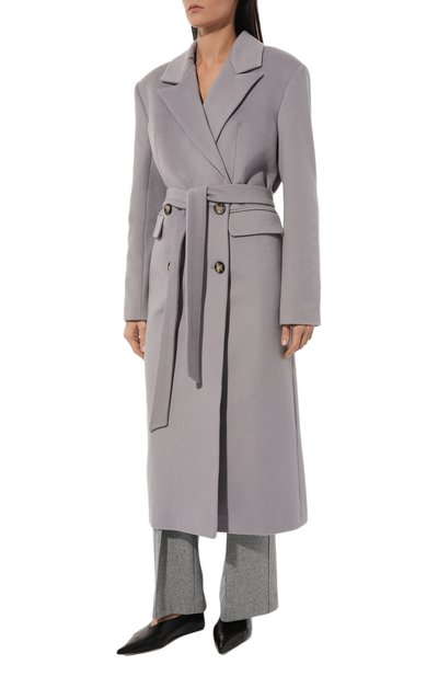 Пальто из шерсти и вискозы LESYANEBO, арт. ICONIC/H-405/OLZ, фото 3