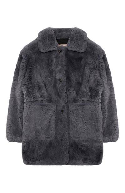 Шуба из кролика YVES SALOMON ENFANT, арт. 20WEM307XXREXX/12-14