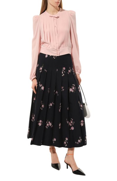 Юбка из хлопка и шерсти GUCCI, арт. 545245 ZAAL5, фото 2