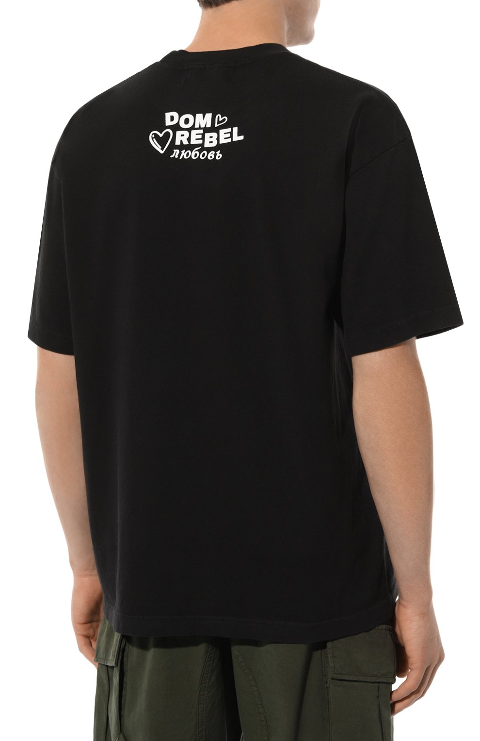 Хлопковая футболка DOMREBEL, арт. RUSSIA HAT/T-SHIRT, фото 4