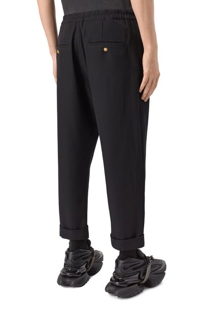 Шерстяные брюки BALMAIN, арт. EH1PQ299/WC09, фото 4