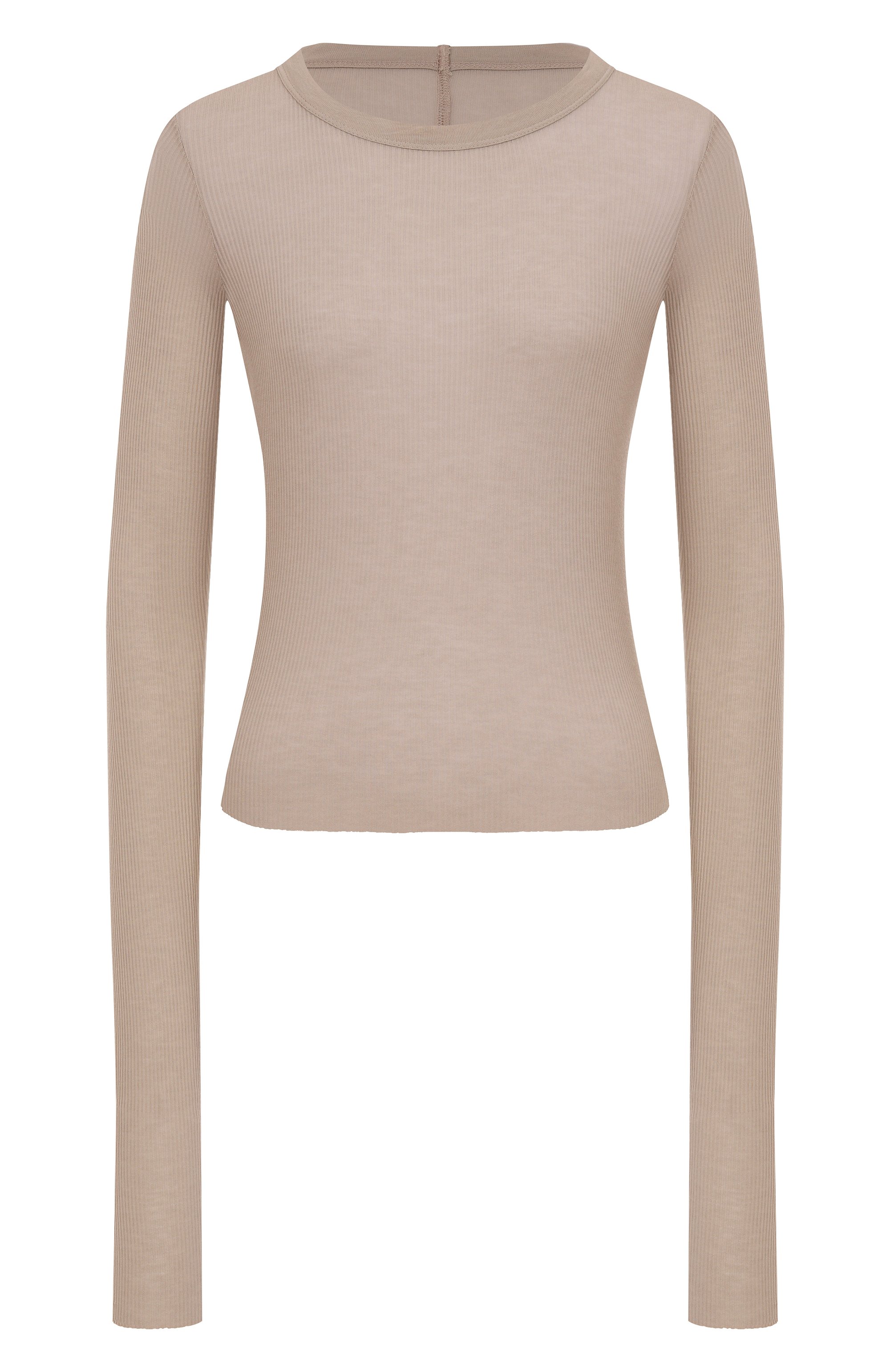 Лонгслив из вискозы и шелка RICK OWENS, арт. RP02E4209/RC, фото 1