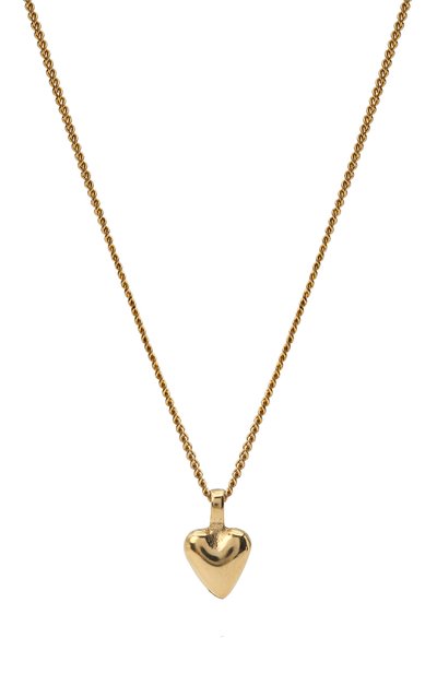 Кулон на цепочке SAINT LAURENT золотого цвета по цене 29950 руб., арт. 632310/Y1500, фото 2 Кулон на цепочке SAINT LAURENT, арт. 632310/Y1500, фото 2