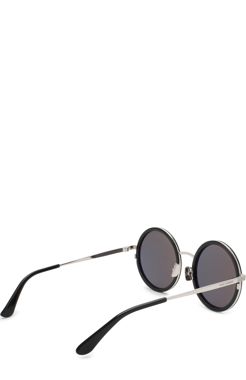 Солнцезащитные очки SAINT LAURENT серебряного цвета по цене 28850 руб., арт. SL 136 C0MBI 001, фото 3 Солнцезащитные очки SAINT LAURENT, арт. SL 136 C0MBI 001, фото 3