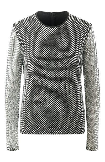 Женский топ с отделкой стразами DOLCE & GABBANA, арт. F7AJ2T/HLSA0