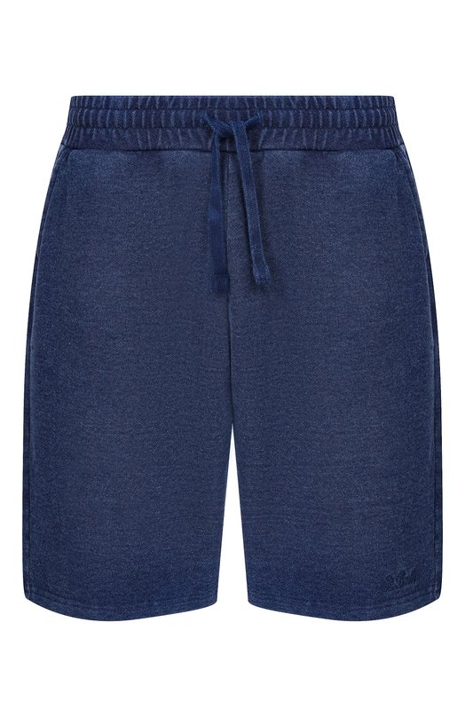 Хлопковые шорты MC2 Saint Barth RANL002-00490L/RANDLE Синий RANL002-00490L/RANDLE