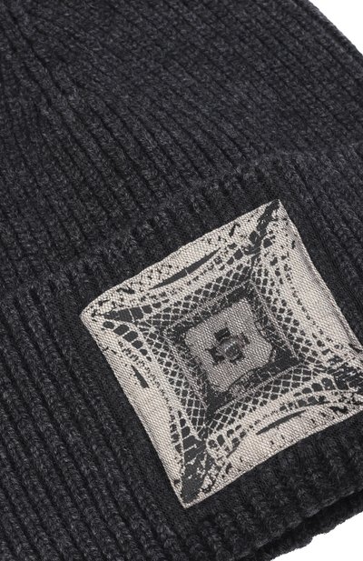 Шапка вертикаль из шерсти и кашемира MIDGARD PARIS, арт. HT80WL-OS-BK, фото 4