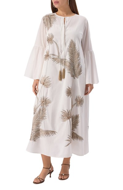 Хлопковое платье MARINA RINALDI, арт. Y0RK, фото 3