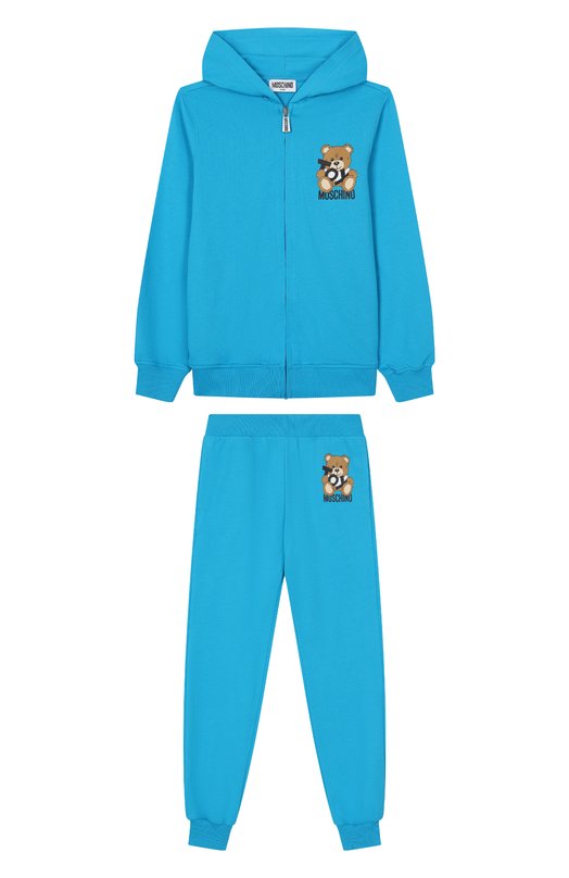 

Комплект из толстовки и брюк Moschino, Голубой