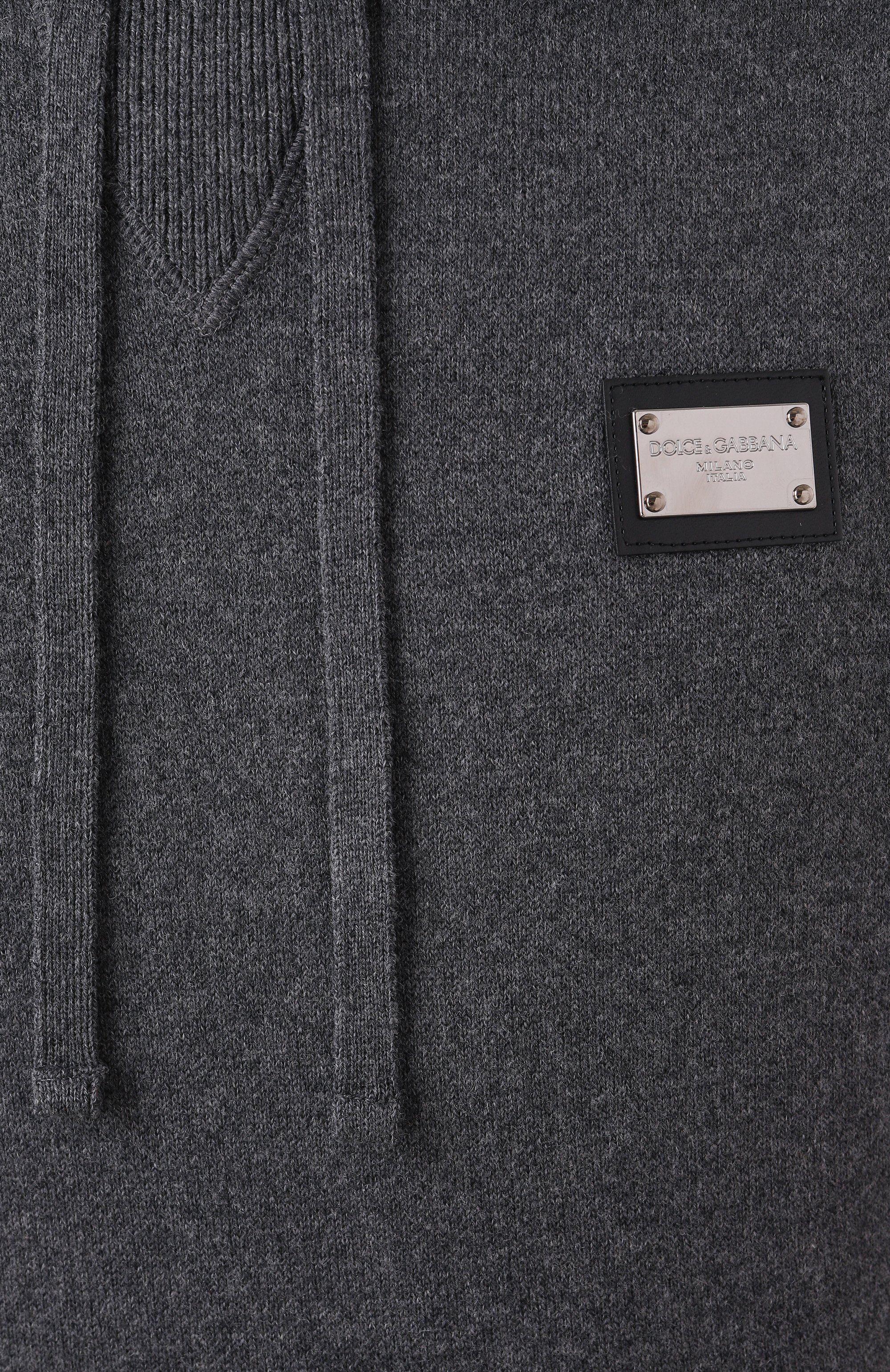 Худи из шерсти и кашемира DOLCE & GABBANA, арт. GX033T/JEMQ3, фото 6