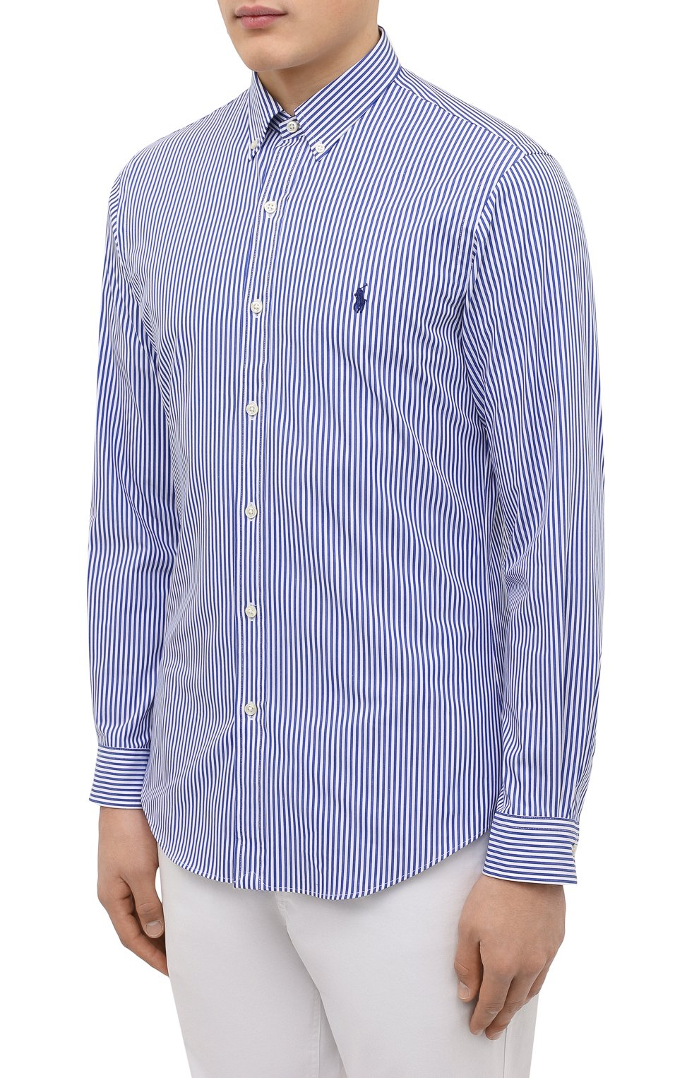 Хлопковая рубашка POLO RALPH LAUREN, арт. 710832480, фото 3