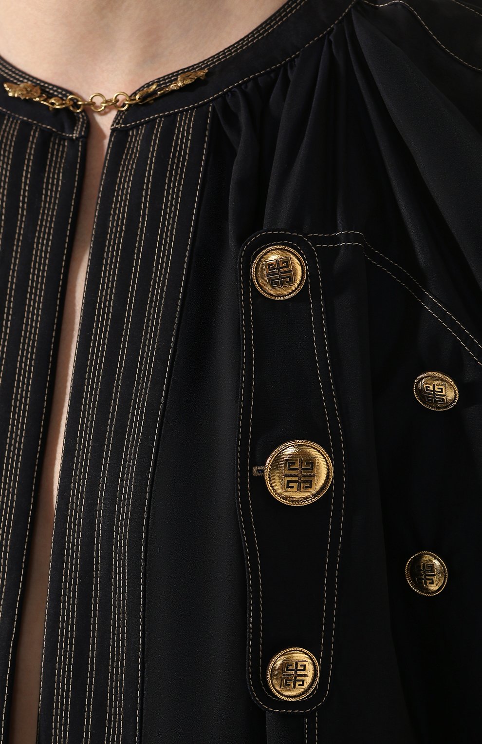 Хлопковое платье GIVENCHY, арт. BW20SP12HE, фото 5