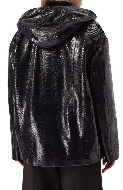 Куртка из кожи питона с подкладкой из норки MVST, арт. FEXBCK-Y420-2V/YLN055, фото 4