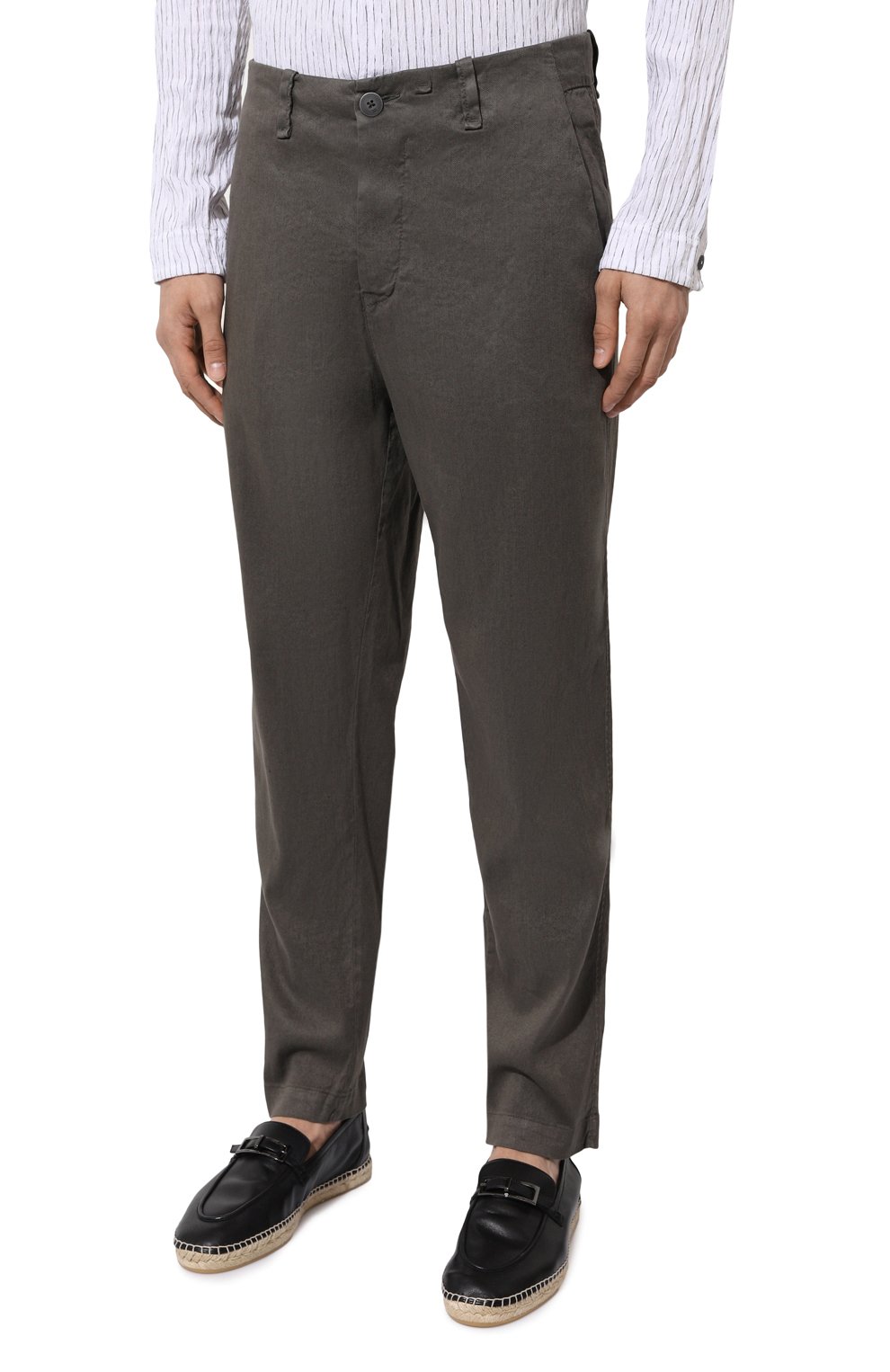 Брюки изо льна и хлопка TRANSIT, арт. CFUTRWF150, фото 3