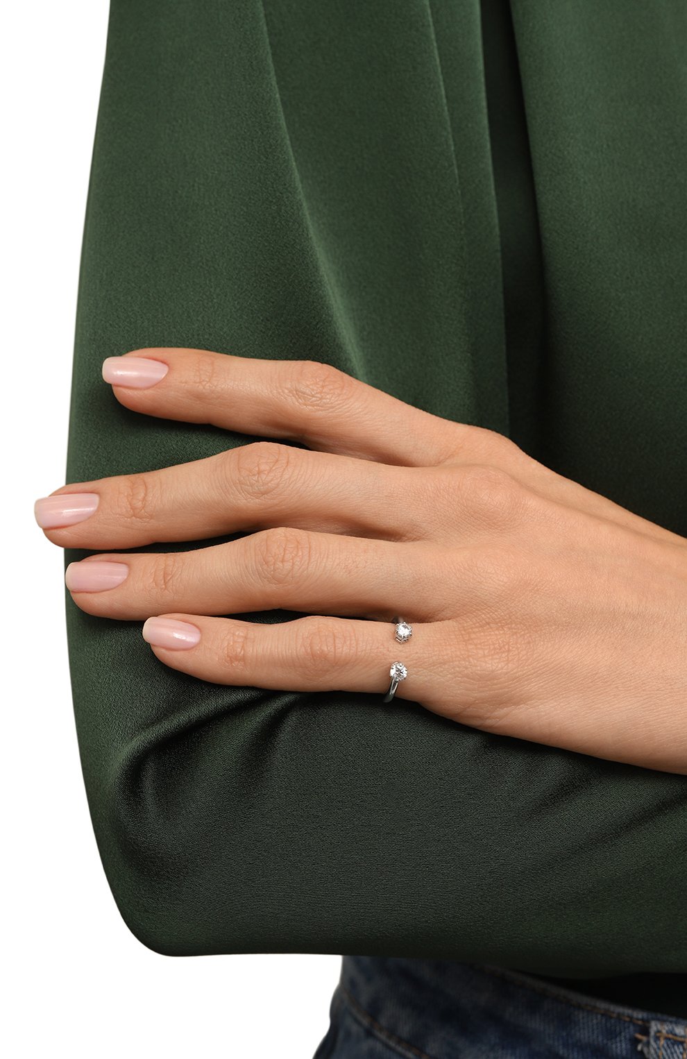 Комплект из двух колец constella SWAROVSKI серебряного цвета по цене 19850 руб., арт. 5640960, фото 7 Комплект из двух колец constella SWAROVSKI, арт. 5640960, фото 7