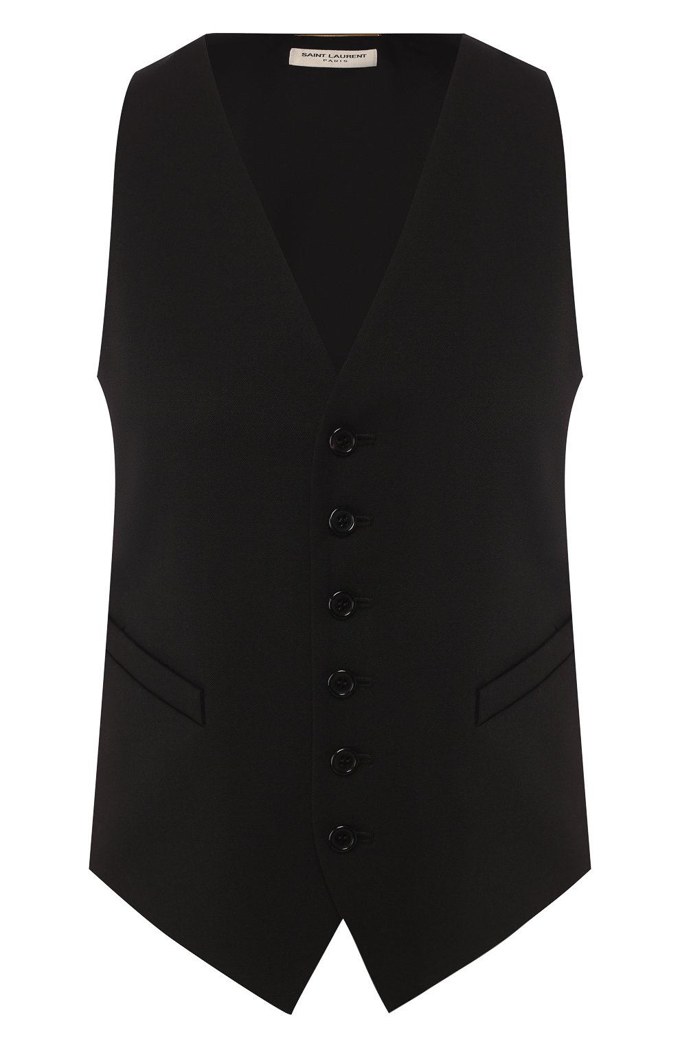Жилет из смеси шерсти и шелка SAINT LAURENT, арт. 621210/Y512W, фото 1