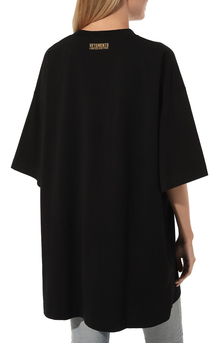 Хлопковая футболка VETEMENTS, арт. UE54TR440B, фото 1