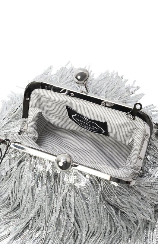 Сумка Pasticcino small Weekend Max Mara FL0U Серебряный  FL0U Фото 5