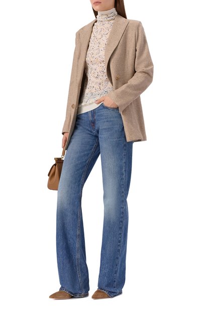 Замшевые туфли gianvito 85 GIANVITO ROSSI, арт. G24580.85RIC.CAMCAML, фото 3