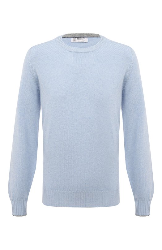 Кашемировый свитер Brunello Cucinelli M2279450 Голубой M2279450