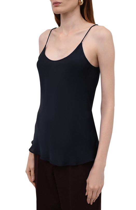 Шелковый топ Giorgio Armani 8CHCKZ18/TZ136 Синий  8CHCKZ18/TZ136 Фото 3