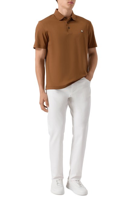 Мужское хлопковое поло BOSS, арт. 50520297