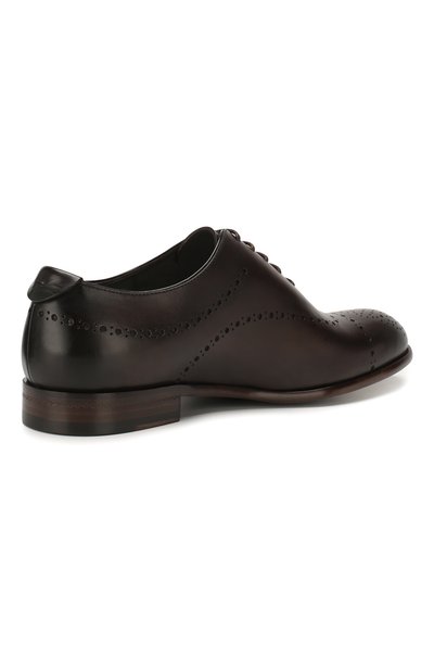 Кожаные оксфорды ZEGNA, арт. A4385X-LHNAX, фото 4