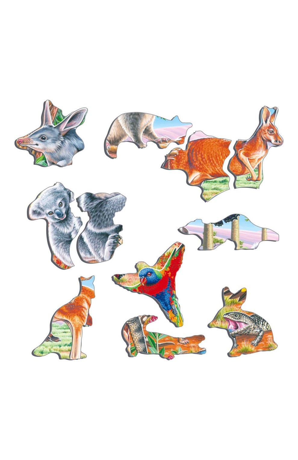 Пазл дикие животные австралии LARSEN, арт. FH45, фото 3