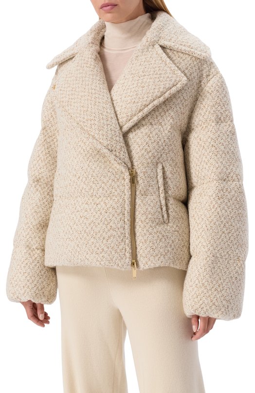 Кашемировый пуховик MVST M25.1MW.0008/TES5003 Кремовый  M25.1MW.0008/TES5003 Фото 3