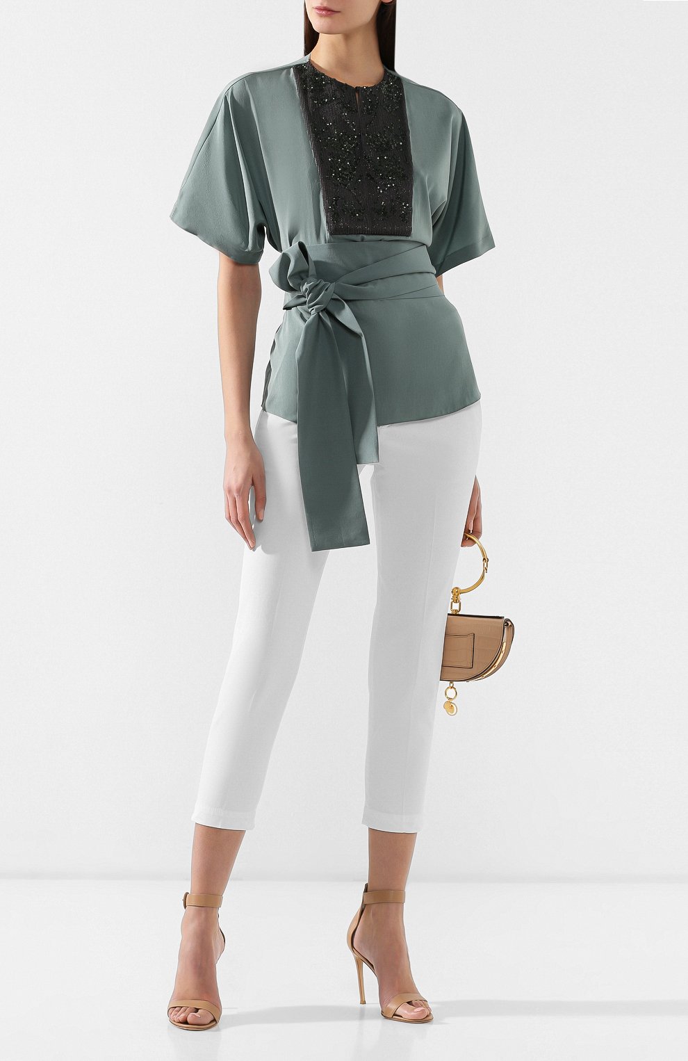 Хлопковые брюки BRUNELLO CUCINELLI, арт. M0W14P5398, фото 2