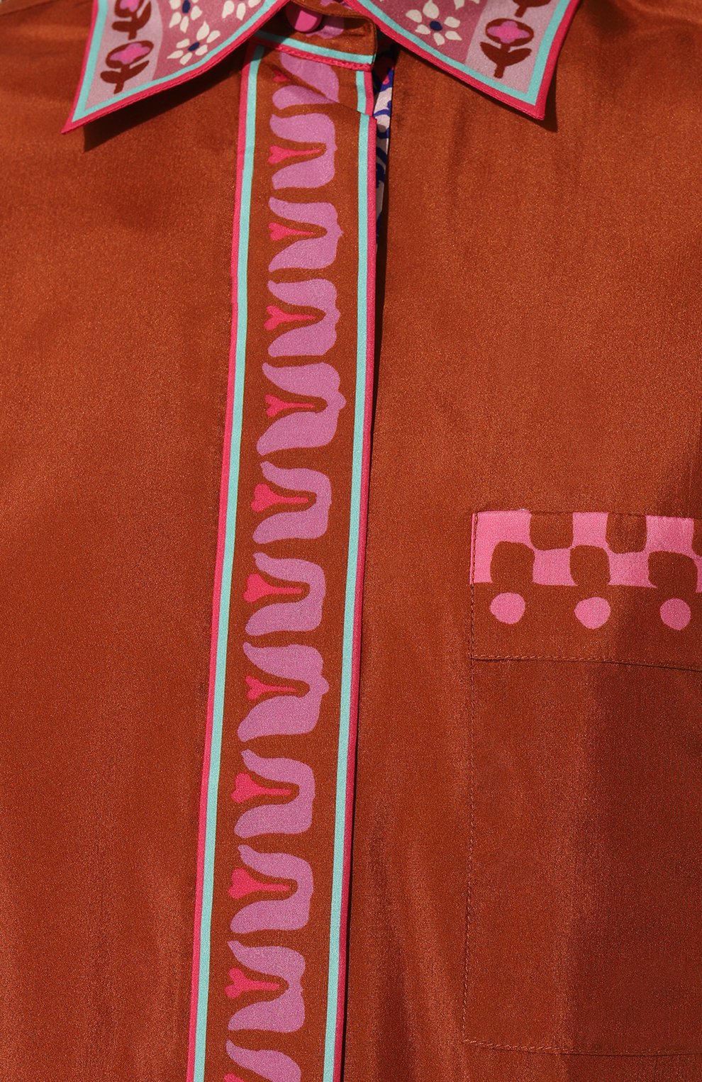 Шелковая блузка ZIMMERMANN, арт. 8508TRS244, фото 5